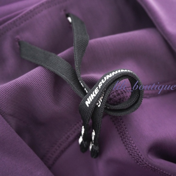 NWT Nike BV4385-525 Women Speed Tight 7/8 Training Leggings Flash Purple Black M - Picture 4 of 11